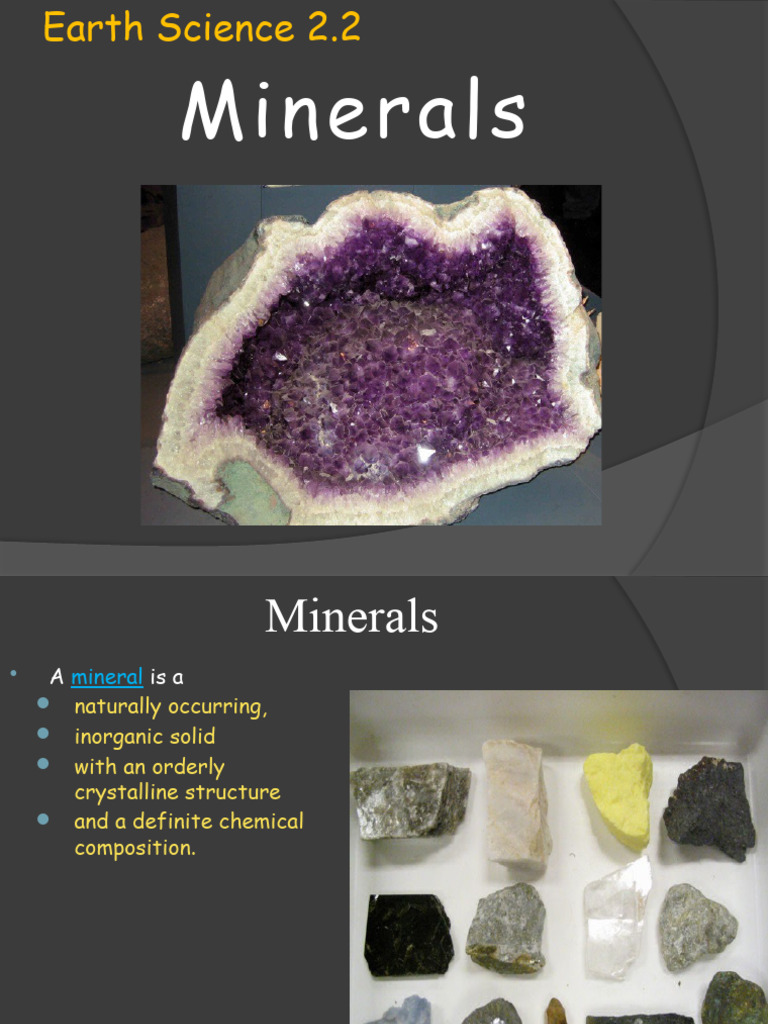 Understanding Mineral Characteristics | PDF | Minerals | Magma
