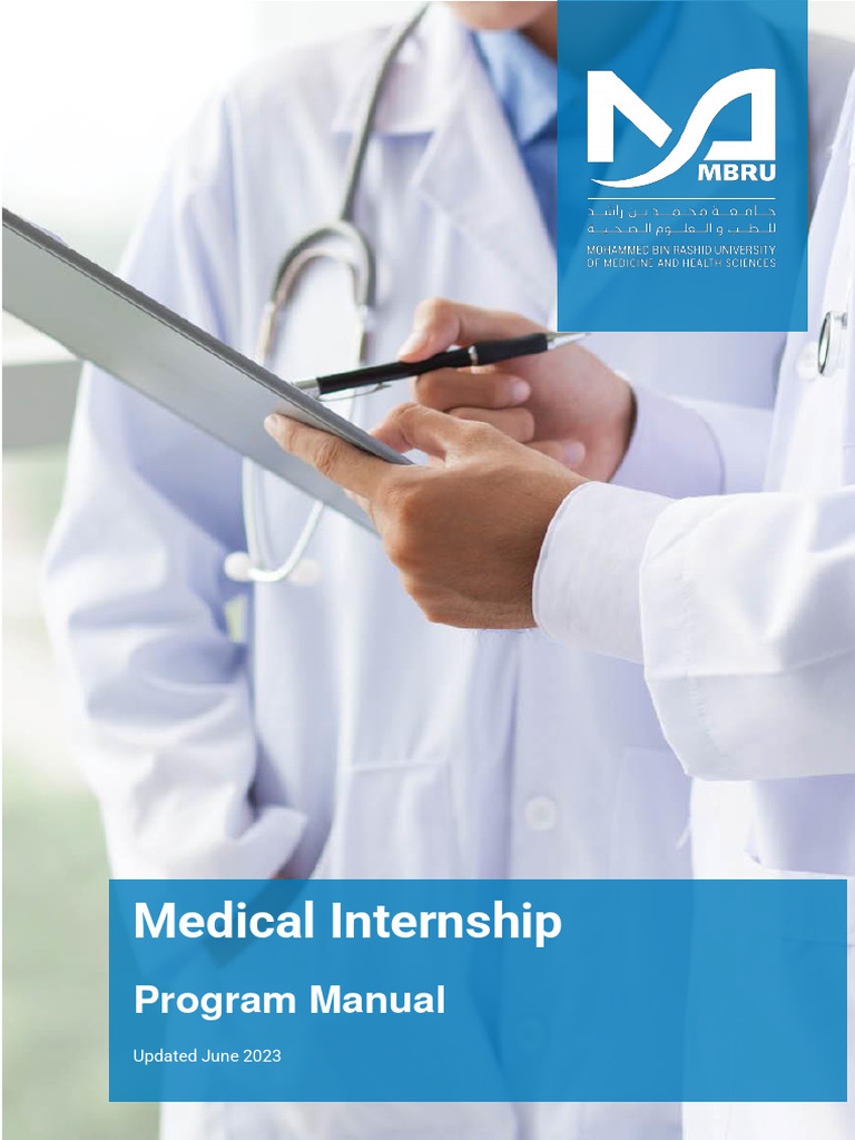 Medical Internship Program Manual 2023 | PDF | Medicine | Health Care