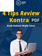  4 Tips Review Kontrak