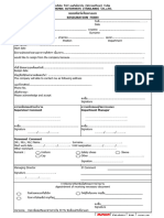 FM-AD-014 แบบฟอร์มใบลาออก (Resignation Form)
