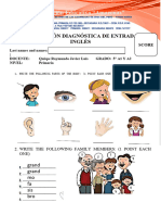 Evaluación Diagnóstica 5° Grado Primaria-Amazonas