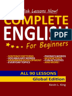 Complete English For Beginners All 90 Lessons Book