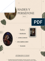 Hades y Perséfone