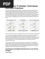 ME Notes Unit 4 Part 3 Low Power IC and RFICs