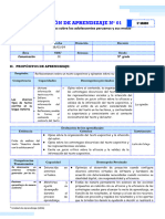 SESION 1 - Reflexionamos Sobre La Adolescencia en El Perú-COM 5TO