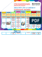 Calendarización Año Académico 2024