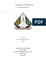 Proposal Permohonan Kerja Praktek: Disusun Oleh: Hendrik Daniel Alexander Mofu 11180491