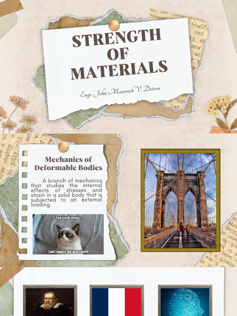 Strength of Materials Analysis Guide | PDF | Strength Of Materials ...