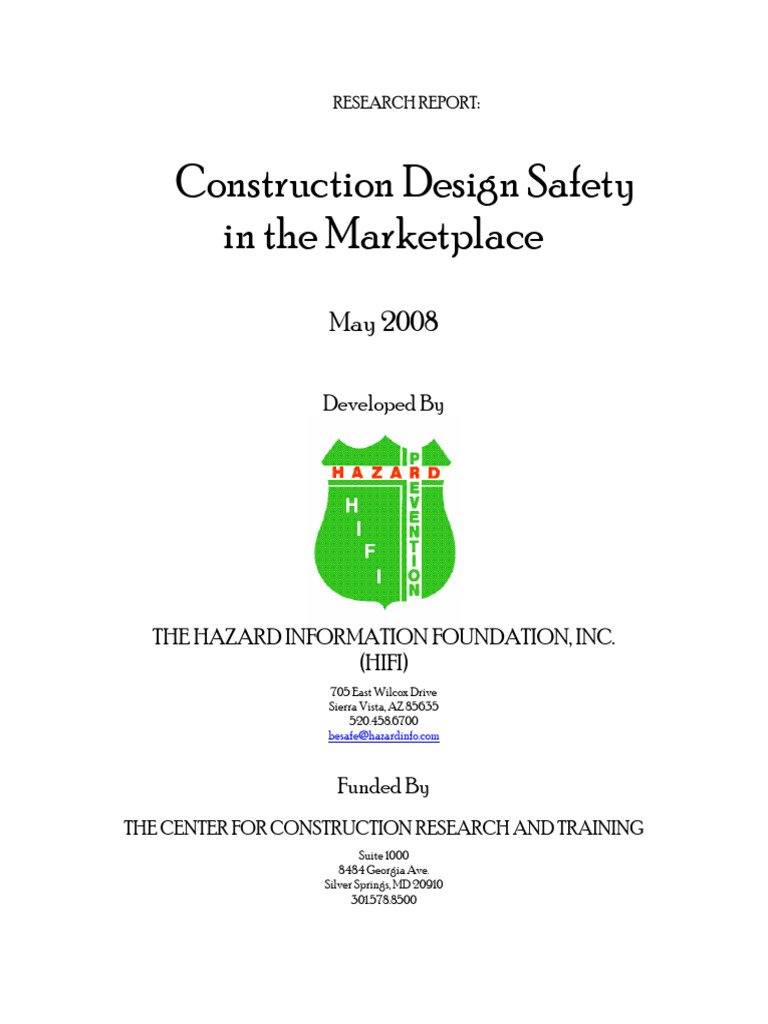 Const Design White Paper 2 | PDF | Safety | Hazards