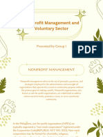 Group1 NONPROFIT MANAGEMENT AND VOLUNTARY SECTOR