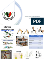 Rutina Martes y Jueves para Sub 14-13