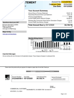 Utility Bill Template 02