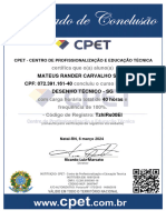Desenho Técnico - SG - Certificado de Conclusão