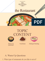  Food Restaurant Presentation