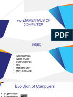 Computer Fundamentals