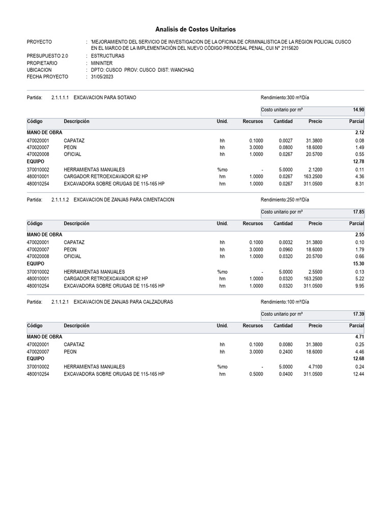 2 ACU ESTRUCTURAS | PDF