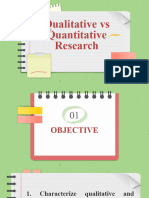 Qualitative Vs Quantitative Research