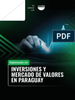 Brochure Inversiones Y Mercado de Valores en Paraguay UCOM PRO-2024