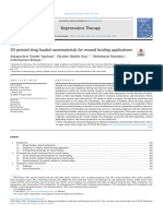 3D Printed Drug For Wound Healing - Jurnal Bahasa Inggris