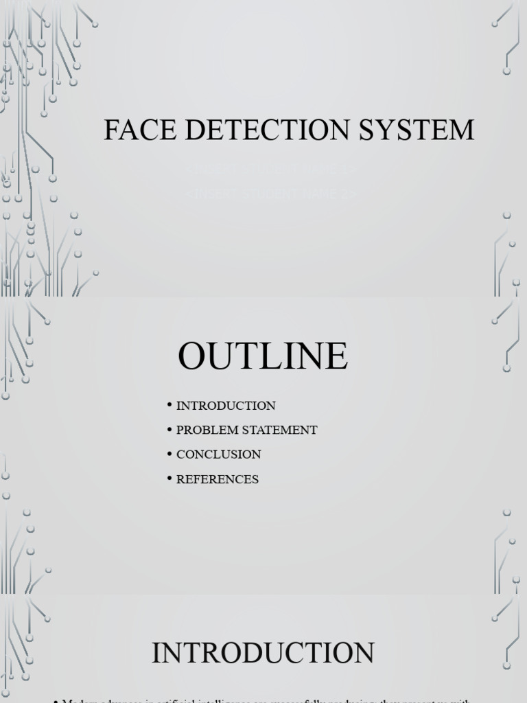 Face Detection System Using OpenCV | PDF | Computer Vision | Artificial ...