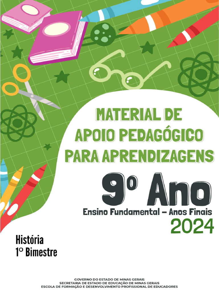 Manual do Professor: História 9º Ano 2024 | PDF | República | Brasil