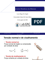 Elementos de Mecânica e Resistência Dos Materiais - Resumo