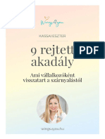 Kassai Eszter: 9 Rejtett Akadály Ami Vállalkozóként Visszatart A Szárnyalástól