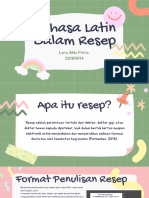 Lyra Alda Fitria PPT Bahasa Latin Resep