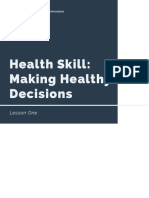 Preview Healthy Decision Making Project School Wellness Curriculum