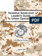 Small Unit Leaders Guide To Urban Ops
