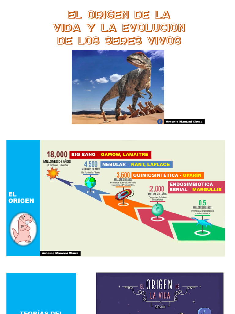 Origen de la Vida y Evolución | PDF | Evolución | Naturaleza