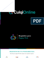 Manual - Requisitos CulqiOnline