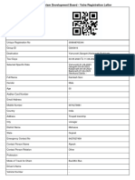 Yatra Registration Letter - UTDB-1