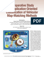 Comparative Study and Application-Oriented Classification of Vehicular Map-Matching Methods