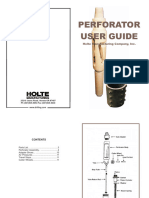 Holte Perforator User Manual