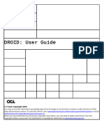 Droid User Guide