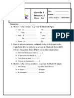 Conjugaison cm1