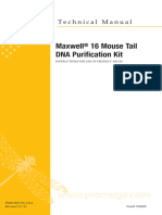 Maxwell 16 Mouse Tail DNA Purification Kit Protocol