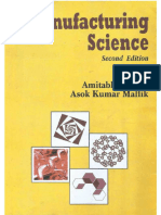 Amitabha Ghosh, Asok Kumar Mallik - Manufacturing Science-East-West Press PVT LTD (2010)