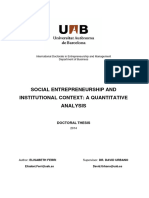Social Entrepreneurship and Institutional Context