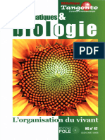 Mathématiques Et Biologie Lorganisation Du Vivant - Tangente Hors Série N° 42 (Daniel Justens, Collectif Tangente) (Z-Library)