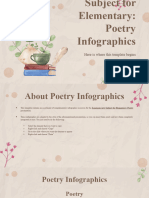 Language Arts Subject For Elementary Poetry Infographics