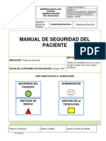 M-GH-M-011 Manual Seguridad Del Paciente