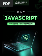 Javascript Interview Concepts