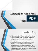 Sociedades Anonimas Fiscalización 2022