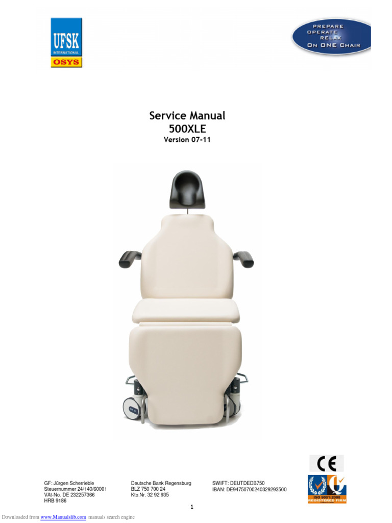 500 Xle | PDF | Chair | Battery Charger