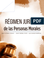 Regimen Juridico de Las Personas Morales