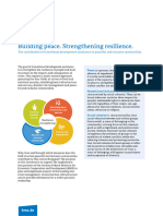 Factsheet Peaceful and Inclusive Communities