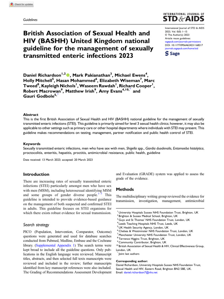 Bashh Enteric Guidelines 2023 Download Free PDF Hepatitis Diarrhea