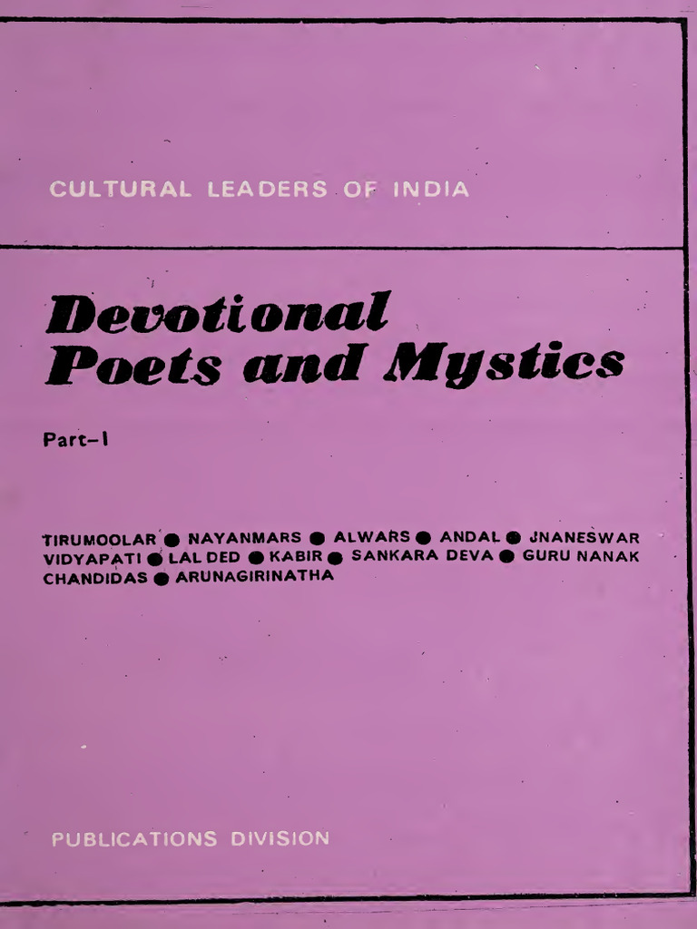 Devotional Poets M 01 Rag H | PDF | Bhakti | Indian Religions